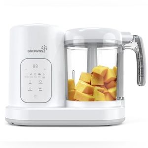 GROWNSY Baby Food Maker Processor | Puree Blender Multi- Function Steamer